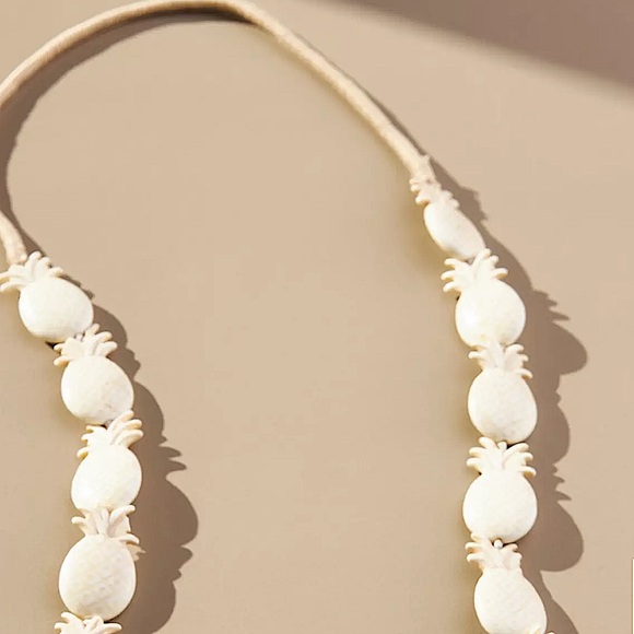 Anthropologie Pineapple Charm Necklace - Picture 2 of 9